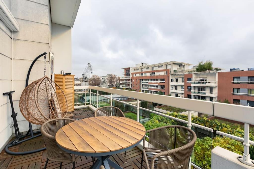 Appartement Climatise 3 Etoiles T3 Chic A Strasbourg Avec Billard Et Terrasse Exterior photo